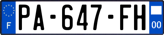 PA-647-FH