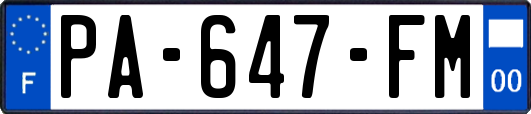 PA-647-FM