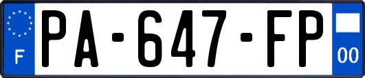 PA-647-FP
