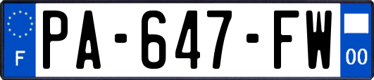 PA-647-FW