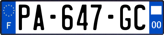 PA-647-GC