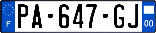 PA-647-GJ