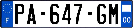 PA-647-GM