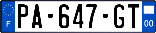 PA-647-GT