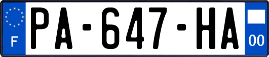 PA-647-HA