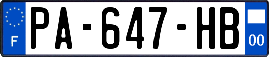 PA-647-HB