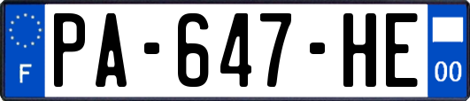 PA-647-HE