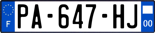 PA-647-HJ