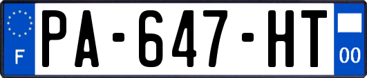 PA-647-HT