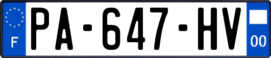 PA-647-HV