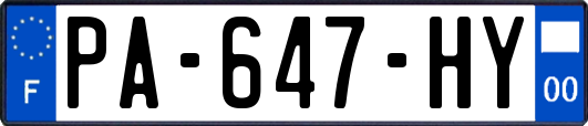 PA-647-HY
