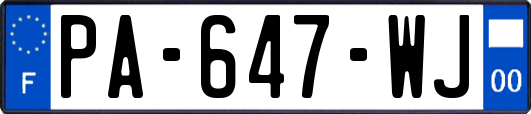 PA-647-WJ