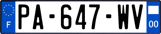 PA-647-WV