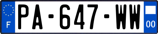 PA-647-WW