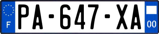 PA-647-XA