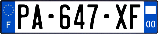 PA-647-XF