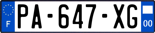 PA-647-XG
