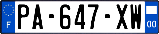PA-647-XW