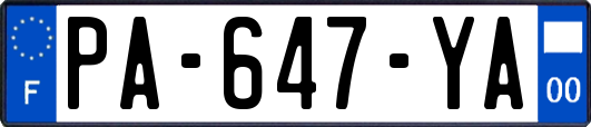 PA-647-YA