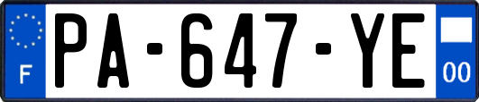 PA-647-YE