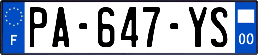 PA-647-YS