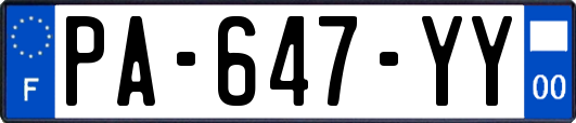 PA-647-YY