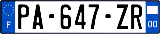 PA-647-ZR