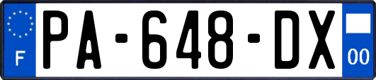 PA-648-DX