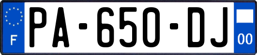 PA-650-DJ