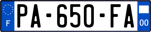 PA-650-FA