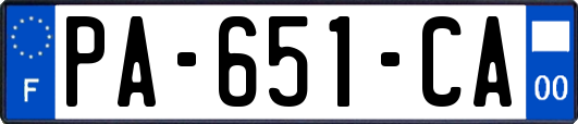 PA-651-CA
