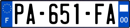 PA-651-FA