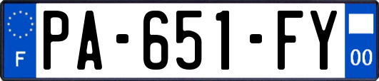 PA-651-FY
