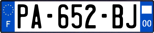 PA-652-BJ