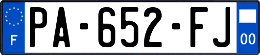 PA-652-FJ