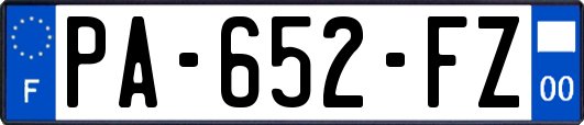 PA-652-FZ