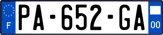 PA-652-GA