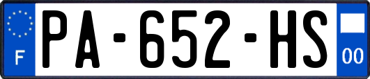 PA-652-HS