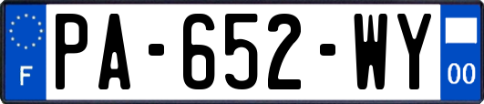 PA-652-WY
