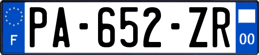 PA-652-ZR