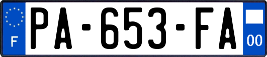 PA-653-FA