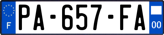 PA-657-FA