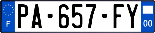 PA-657-FY