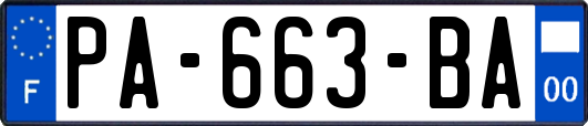 PA-663-BA