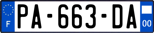 PA-663-DA