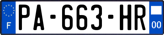 PA-663-HR
