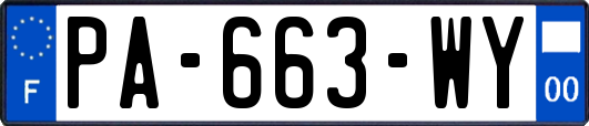 PA-663-WY