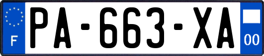 PA-663-XA