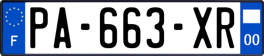 PA-663-XR