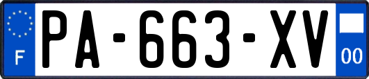 PA-663-XV